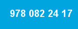 978 082 24 17 978 082 24 17